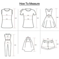 Жените Поставува Мода V Вратот Блуза Краток Ракав Блузи Шорцеви Секојдневен Костум Бела L