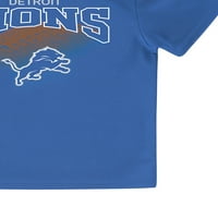 Детроит лавови со кратки ракави графички пуловер редовен пакет за маици