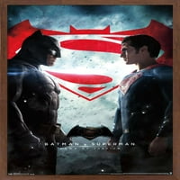Стрип Филм-Бетмен против Супермен - Еден Лист Ѕид Постер, 14.725 22.375