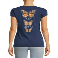 Мистична маица за женска пеперутка