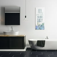 Дефиниција за бања за бања со факултет за миење садови сини флорали, 40, дизајнирани од Ким Ален