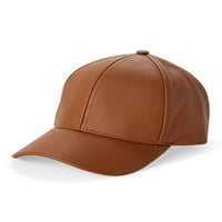 Лажичка женска кожна капа за бејзбол