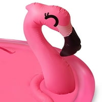 Добра банана: Flamingo Splashy Sprinkler, Splash Pad - 6 'долги деца на надувување на отворено, играчка за базен и вода, на возраст од 3 години