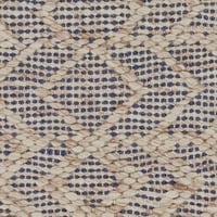 Уметнички ткајачи Rapla Blue Modern Modern 4 '6 ’килим во областа